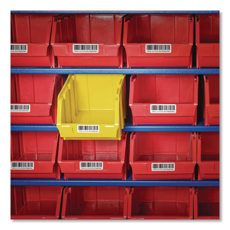 Surface Safe Id Labels, Inkjet/laser Printers, 0.88 X 2.63, White, 33/sheet, 25 Sheets/pack