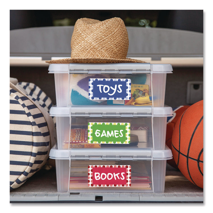 Mini-Sheets Mailing Labels, Inkjet/laser Printers, 2 X 4, White, 4/sheet, 25 Sheets/pack