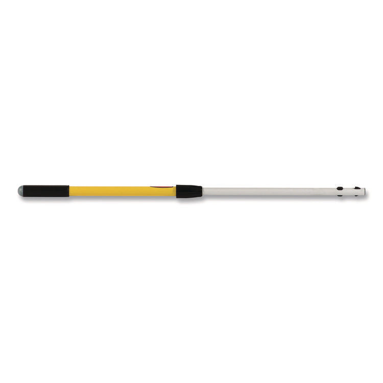 Hygen Quick-Connect Extension Handle, 48" To 72", Yellow/black