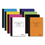 Poly Cover Composition Books, Medium/College Rule, Randomly Assorted Cover Color, (70) 9.75 x 7 Sheets