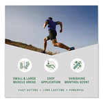 Professional Green Topical Analgesic Pain Reliever Gel, 16 Oz Pump