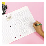 Wireless Notebooks, 1-Subject, Medium/College Rule, Randomly Assorted Cover Color, (80) 10.5 x 7.5 Sheets