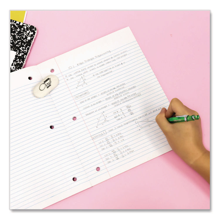 Wireless Notebooks, 1-Subject, Medium/College Rule, Randomly Assorted Cover Color, (80) 10.5 x 7.5 Sheets