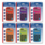Dual Power Pocket Size Calculator, 8-Digit, LCD