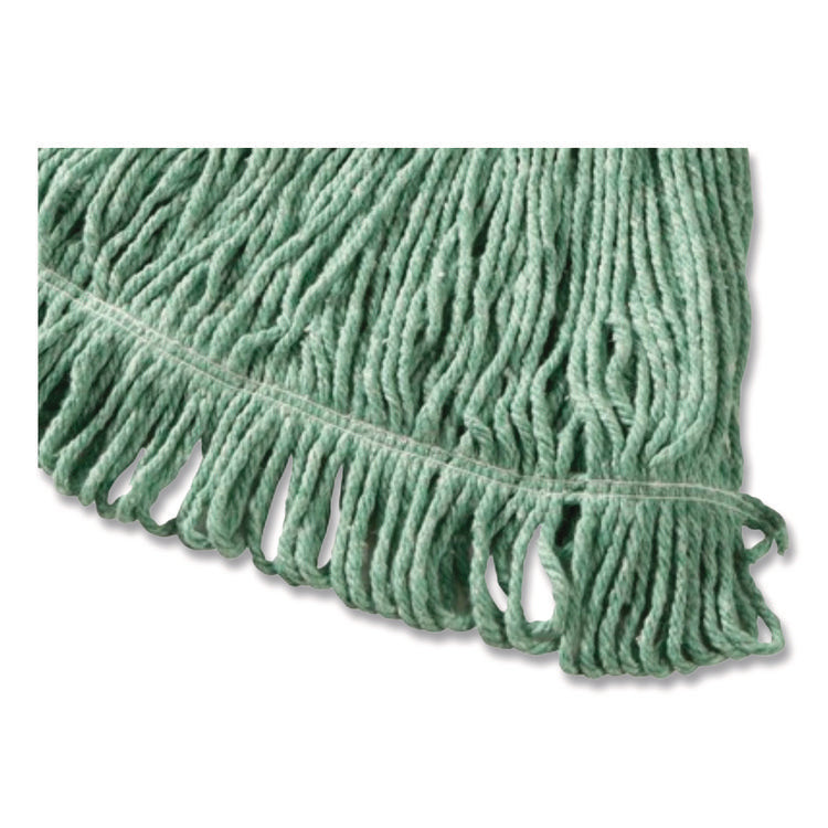 Super Stitch Blend Mop, Medium, Cotton/Synthetic, Green