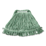 Super Stitch Blend Mop, Medium, Cotton/Synthetic, Green
