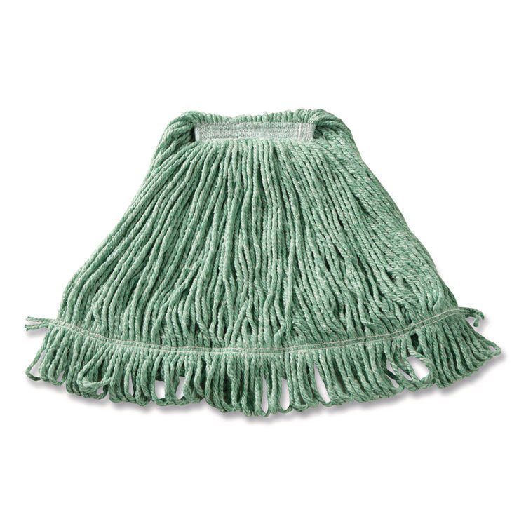 Super Stitch Blend Mop, Medium, Cotton/Synthetic, Green
