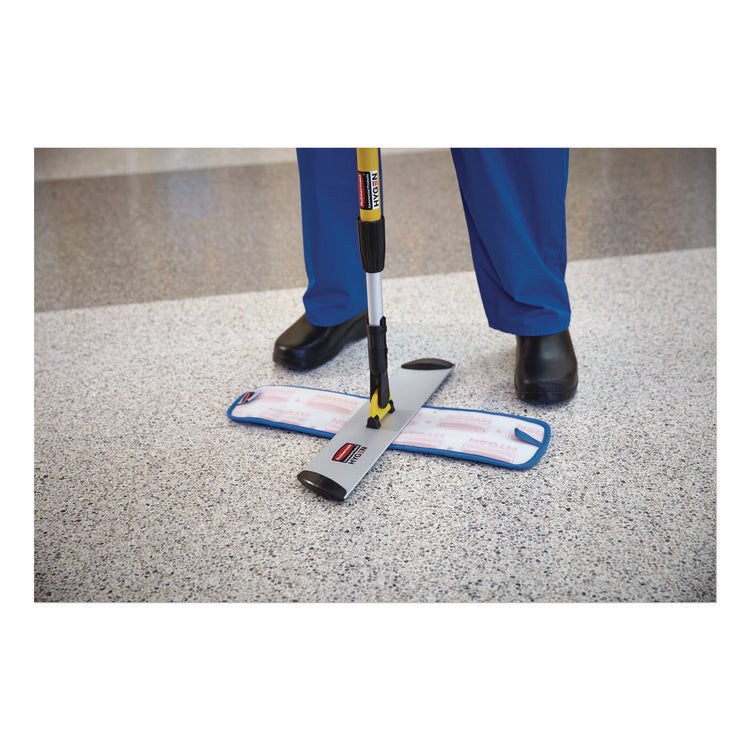 Microfiber Wet Mop Pad, 18", Blue