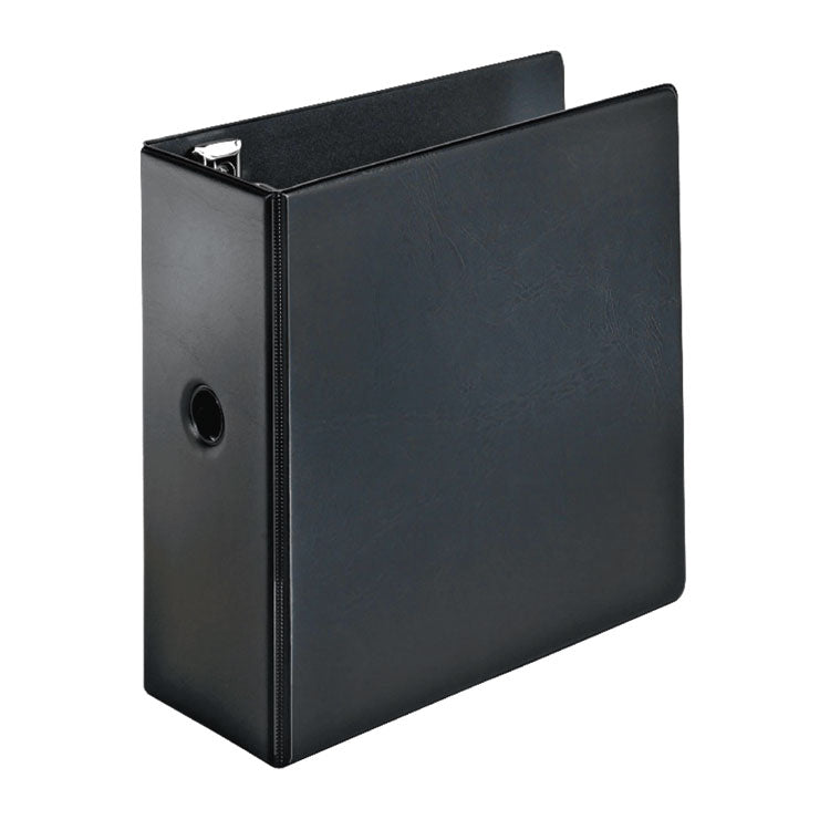 Premier Easy Open Locking Slant-D Ring Binders, 3 Rings, 5" Capacity, 11 X 8.5, Black