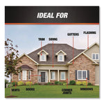 SILICONE PLUS Premium Window, Door and Siding 100% Silicone Sealant, 9.8 oz Tube, Black