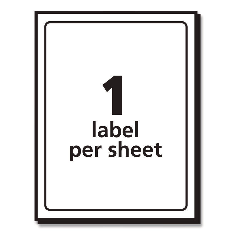 4 X 6 Shipping Labels With Trueblock Technology, Inkjet/laser Printers, 4 X 6, White, 20/pack