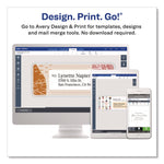 Removable Multi-Use Labels, Inkjet/laser Printers, 2 X 4, White, 2/sheet, 50 Sheets/pack, (5444)