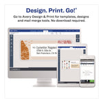 White Shipping Labels-Bulk Packs, Inkjet/laser Printers, 8.5 X 11, White, 250/box