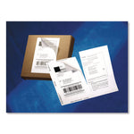 Shipping Labels With Trueblock Technology, Inkjet Printers, 5.06 X 7.62, White, 25 Sheets/pack