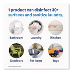 Concentrated Regular Disinfecting Bleach, 43 oz Bottle, 6/Carton