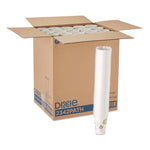 Pathways Paper Hot Cups, 12 oz, White/Brown, 50/Sleeve, 20 Sleeves/Carton