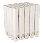 Pathways Paper Hot Cups, 12 oz, White/Brown, 50/Sleeve, 20 Sleeves/Carton