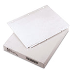 Write and Erase Plain-Tab Paper Dividers, 5-Tab, 11 x 8.5, White, 36 Sets