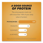No Shells Honey Roasted Pistachios, 2.25 oz Bags, 8/Box