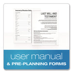 Last Will and Testament Digital Forms Kit with Manual and Estate Guide, Inkjet/Laser, 8.5 x 11, Unlimited Number of Forms