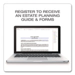 Last Will and Testament Digital Forms Kit with Manual and Estate Guide, Inkjet/Laser, 8.5 x 11, Unlimited Number of Forms
