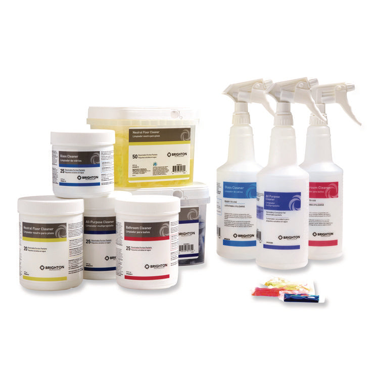 Dissolvable Floor Cleaner Packets, Lavender Scent, 10 oz, 20/Pack