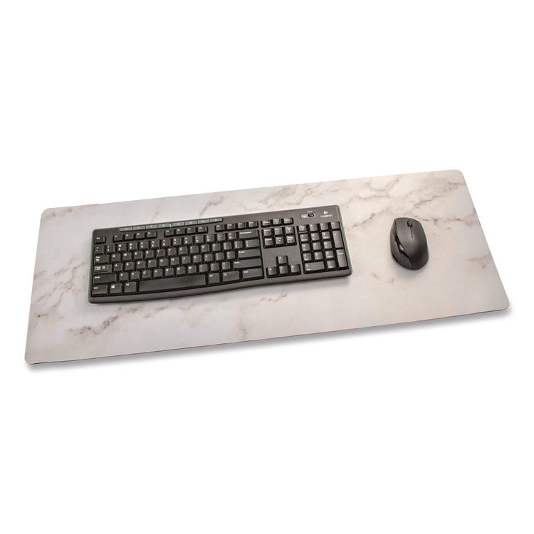 XL Non-Skid Mouse Pad, 31.5 x 11.8, Marble