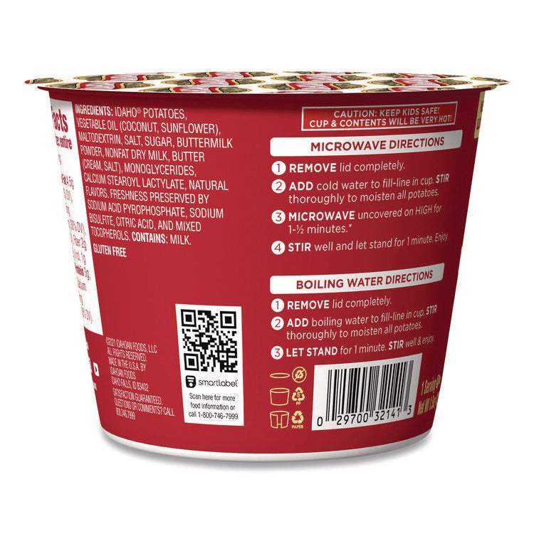 Buttery Homestyle Mashed Potatoes, 1.5 oz Cup, 10/Carton