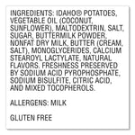 Buttery Homestyle Mashed Potatoes, 1.5 oz Cup, 10/Carton
