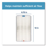 True HEPA Air Purifier Filter, 12 x 6.75 x 2