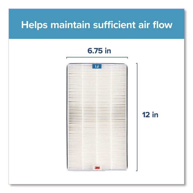 True HEPA Air Purifier Filter, 12 x 6.75 x 2