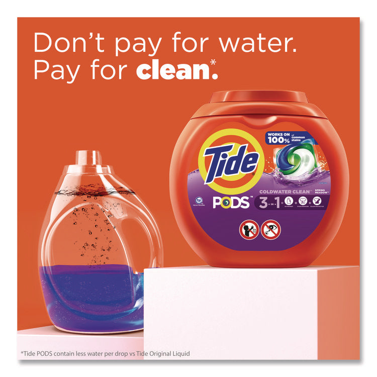 PODS Laundry Detergent, Spring Meadow, 112 Pods/Tub
