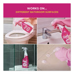 The Miracle Bathroom Foam Cleaner, Fruity Scent, 25.4 oz Trigger Spray Bottle