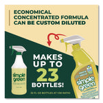 Industrial Cleaner And Degreaser, Concentrated, Lemon, 24 Oz Spray Bottle, 12/carton