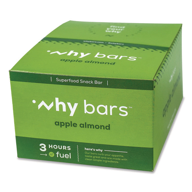 Superfood Snack Bar, Apple Almond, 2.04 oz Bar, 12/Box