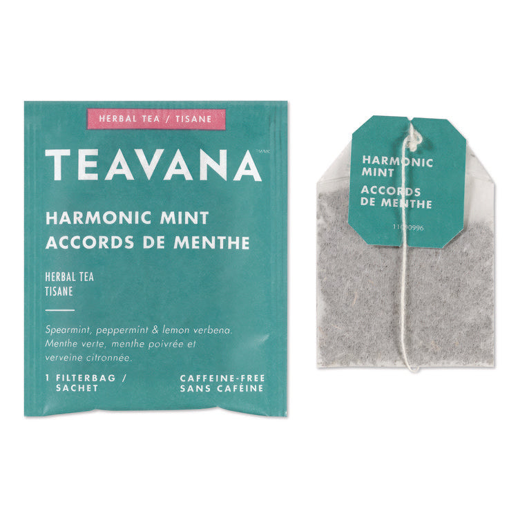 Teavana Tea Bags, Harmonic Mint Decaf, 0.05 oz, 24/Box