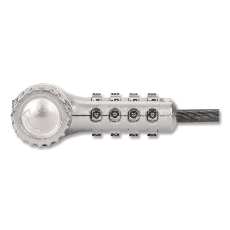 DEFCOM Ultimate Universal Serialized Combination Lock, 6.5 ft Cable