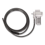 DEFCOM Ultimate Universal Serialized Combination Lock, 6.5 ft Cable
