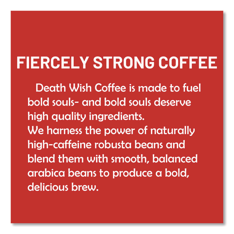 Coffee Frac Pack, Regular, 3.25 oz Fraction Pack, 25/Carton