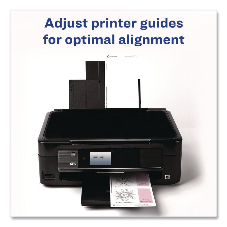 Necklace-Style Badge Holder W/laser/inkjet Insert, Top Load, 4 X 3, We, 50/box