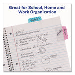 Ultra Tabs Repositionable Tabs, Fashion Patterns: 2" x 1.5", 1/5-Cut, Assorted Colors, 24/Pack