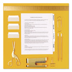 Ultra Tabs Repositionable Tabs, Wide and Slim: 3" x 1.5", 1/3-Cut, White, 24/Pack