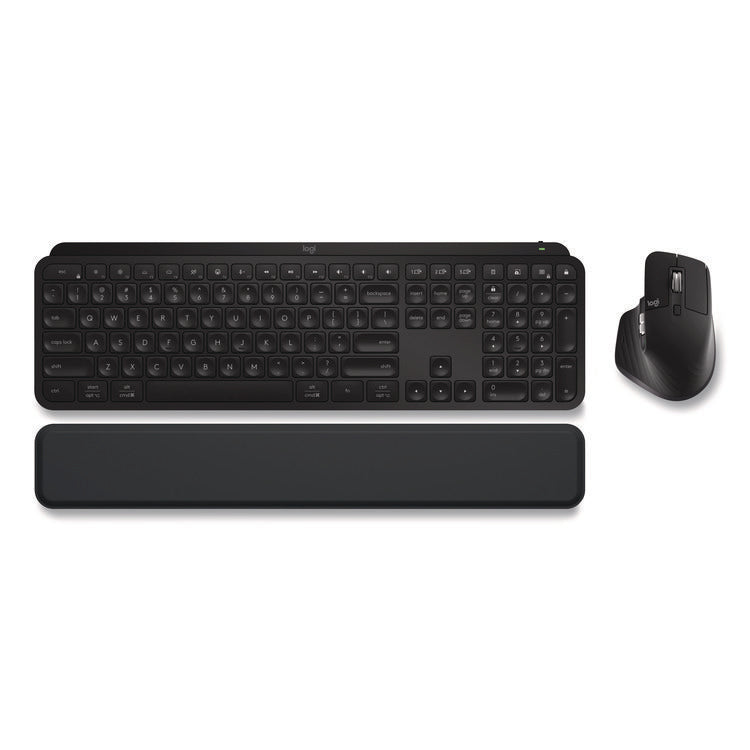 MX Keys S Combo, 33 ft Wireless Range, Black