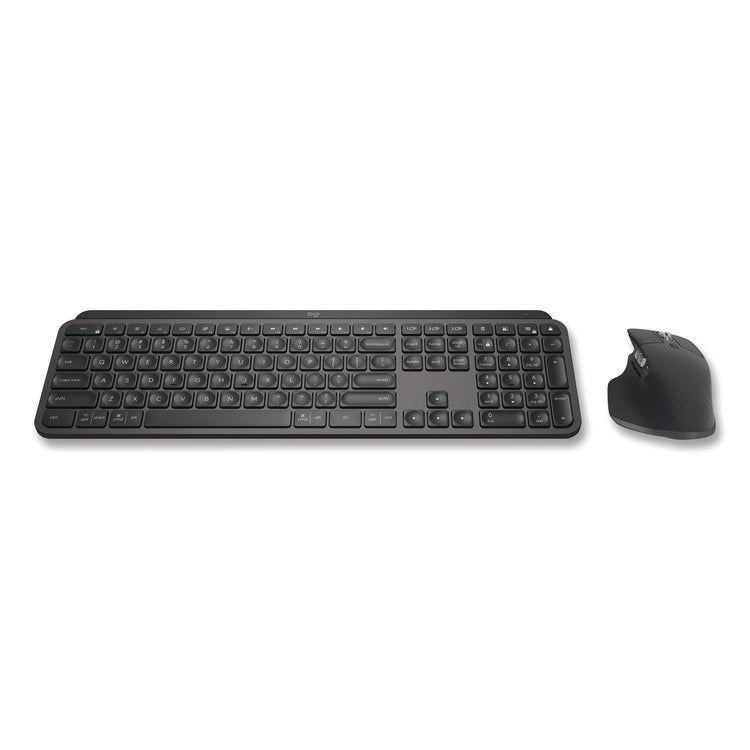 MX Keys Combo for Business Wireless Keyboard and Mouse Gen 2, 33 ft Wireless Range, Graphite