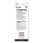 Dr. Grip Gel Pen, Retractable, Fine 0.7 mm, Black Ink, Translucent Purple Barrel