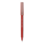 Razor Point II Super Fine Line Porous Point Pen, Stick, Super-Fine 0.2 mm, Red Ink, Red Barrel, Dozen