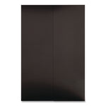 Premium Foam Display Board, CFC-Free Polystyrene, 24 x 36, Black Surface and Core, 12/Carton