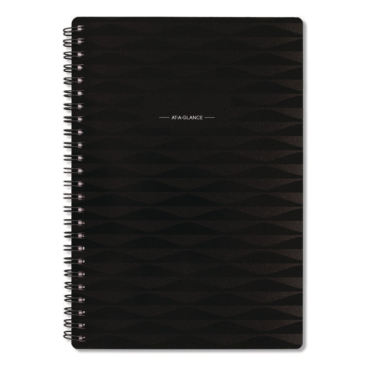 Elevation Academic Weekly/Monthly Planner, 8.5 x 5.5, Black Cover, 12-Month (July to June): 2024 to 2025