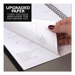 Elevation Academic Weekly/Monthly Planner, 8.5 x 5.5, Black Cover, 12-Month (July to June): 2024 to 2025