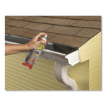 Liquid Rubber Sealant Coating Spray, 14 oz Can, Black